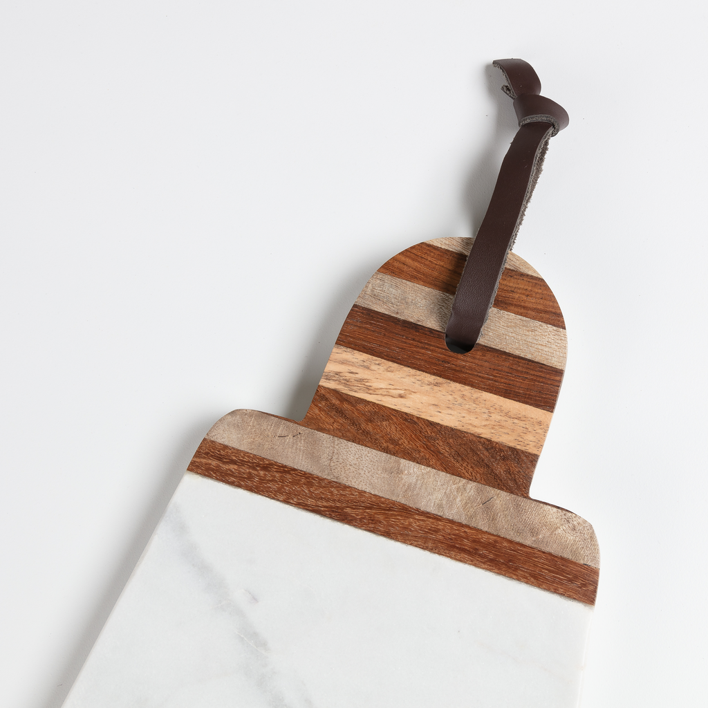 Bryant tabla para cortar madera y marmol blanco // Outlet_311