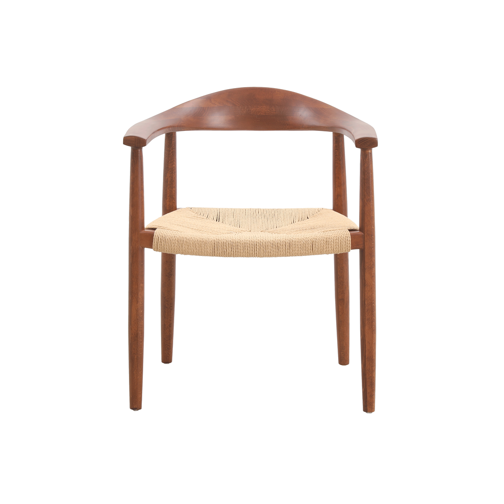 Fellow silla madera con asiento de rattan_20978