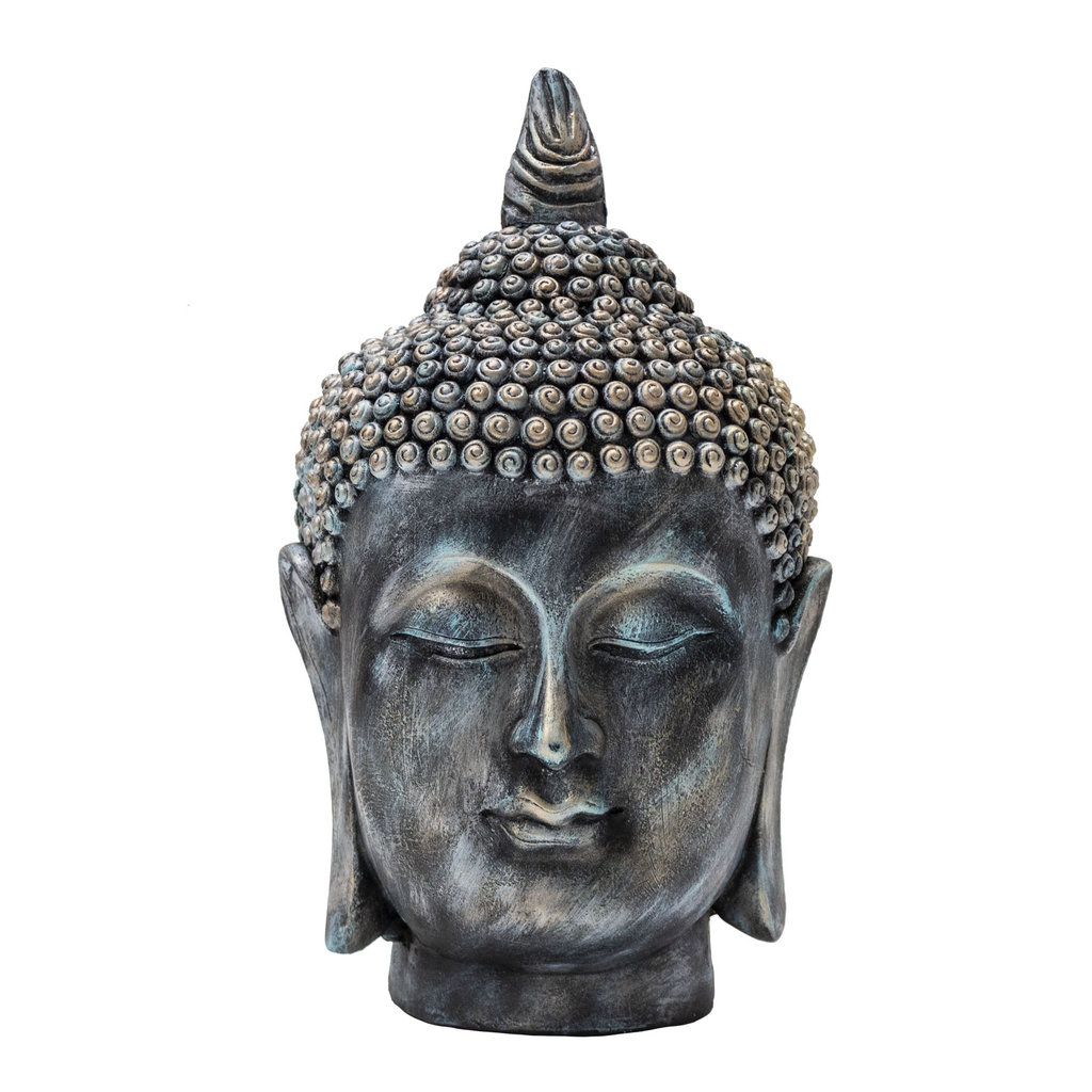 Cabeza de buda figura decorativa extra grande // Outlet_3119