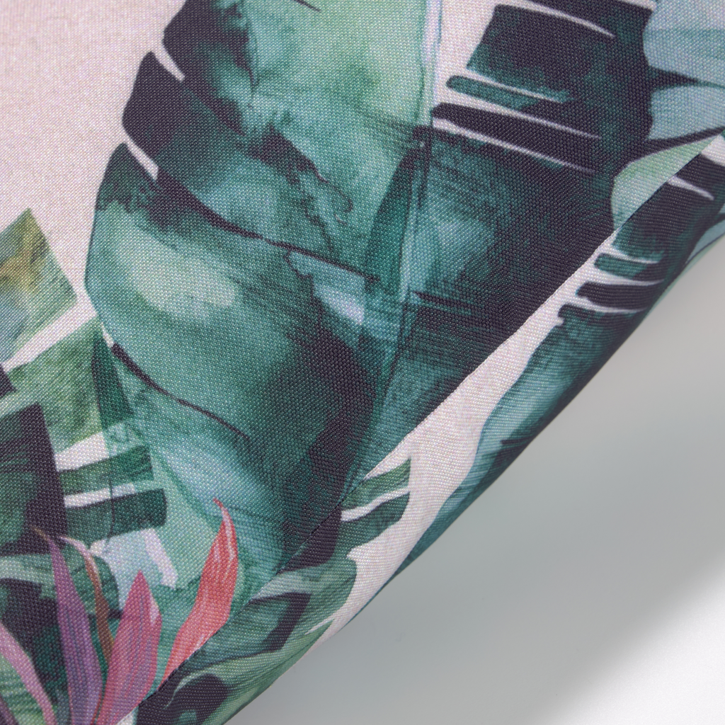 Hermie funda cojín hojas verde // Outlet_6881