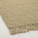 Siria alfombra yute, algodón, lana beige // KH_123