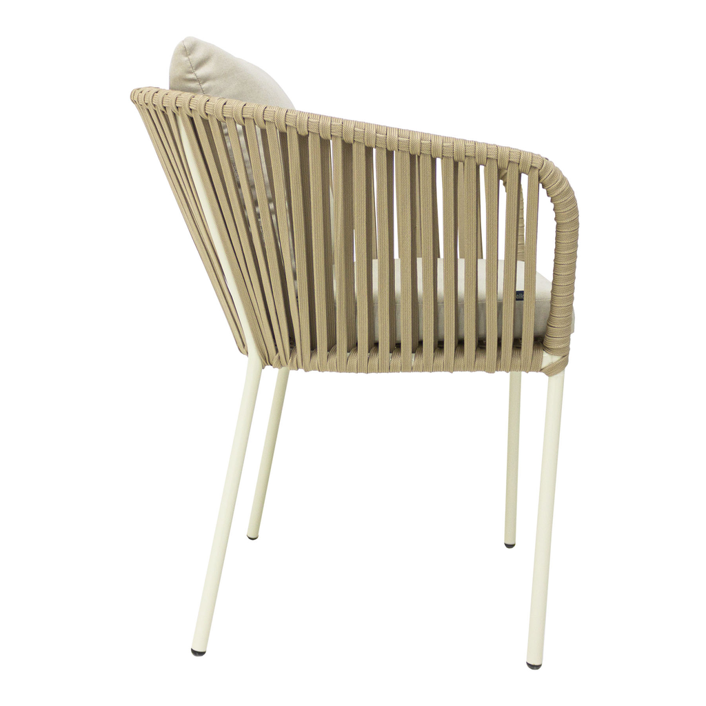 Jalisco silla metal beige cuerda beige cojines asiento y respaldo en curri_2558