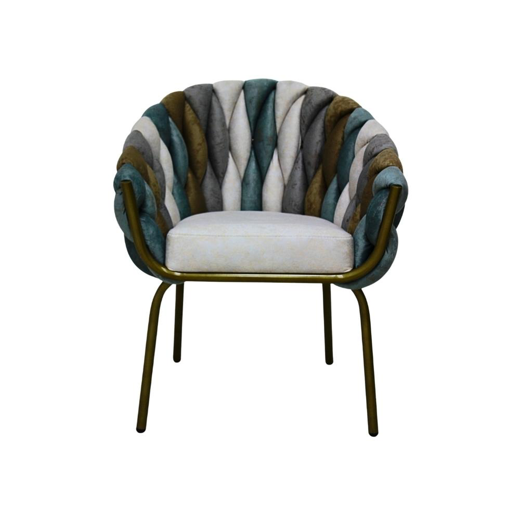 Salamanca sillon gris, beige y menta // Outlet_19957