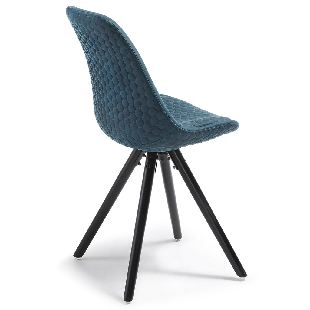 Lars silla pata negra azul // Outlet_1943