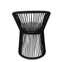 Chantepec silla aluminio negra cojinería loneta exterior // Pedido especial_25516