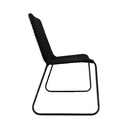 Cocula silla metal negro cuerda negra_25598