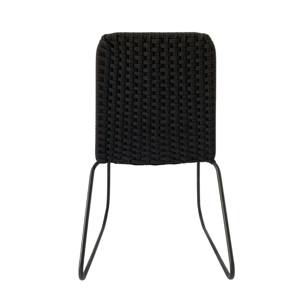 Cocula silla metal negro cuerda negra_25599