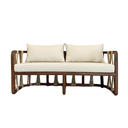 Majahuitas love seat de madera de parota cojinería curri_25622