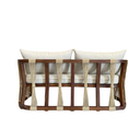 Majahuitas love seat de madera de parota cojinería curri_25624
