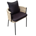 Veracruz silla cuerda beige cojinería curri // Pedido especial_25850