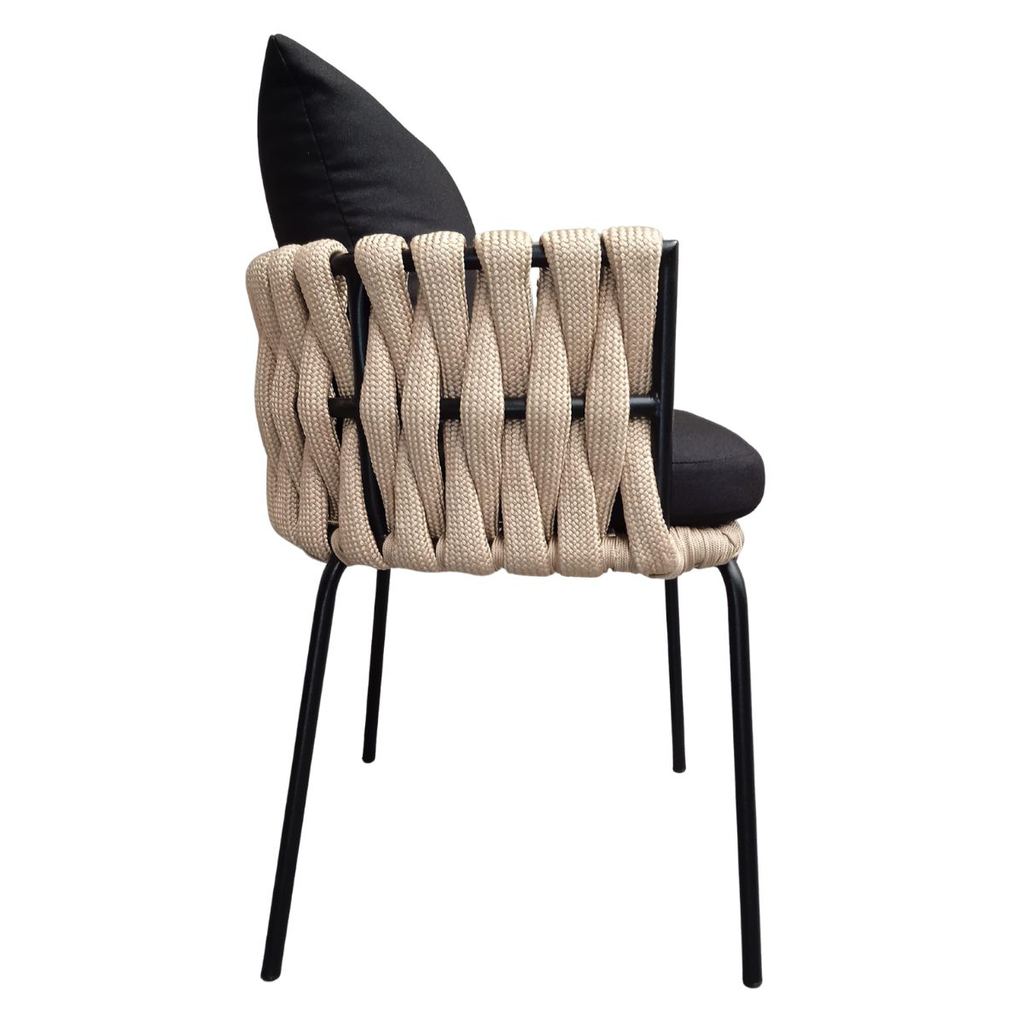 Veracruz silla cuerda beige cojinería curri // Pedido especial_25851