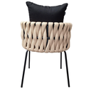 Veracruz silla cuerda beige cojinería curri // Pedido especial_25852