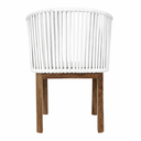 Oaxaca silla cuerda blanca base parota. // Exterior techado_26878