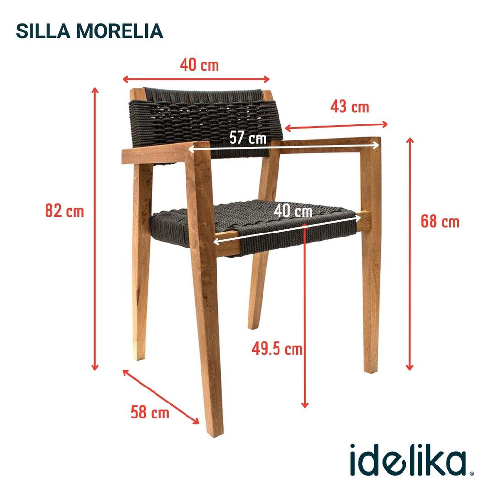 Morelia silla beige jaspeado // Exterior techado_27228