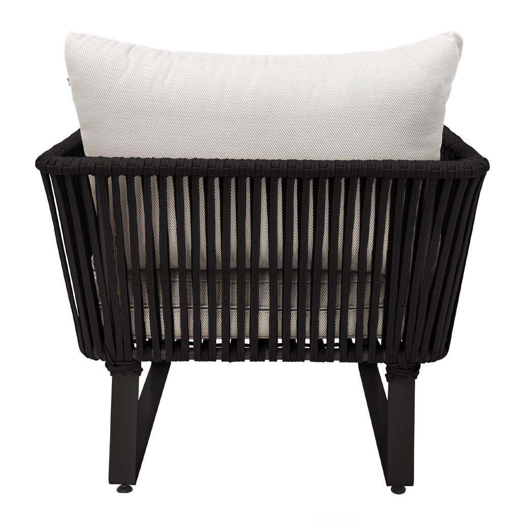 Vallarta sillón acero galvanizado textilene y loneta // Exterior 100%_26932