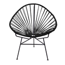 Acapulco silla original metal negro y cuerda negra // Exterior techado_29026