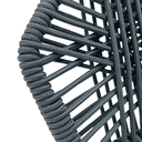 Acapulco silla hexagonal con brazos gris // Exterior techado_31158