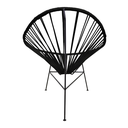 Acapulco silla original acero galvanizado y textilene // Exterior 100%_31126