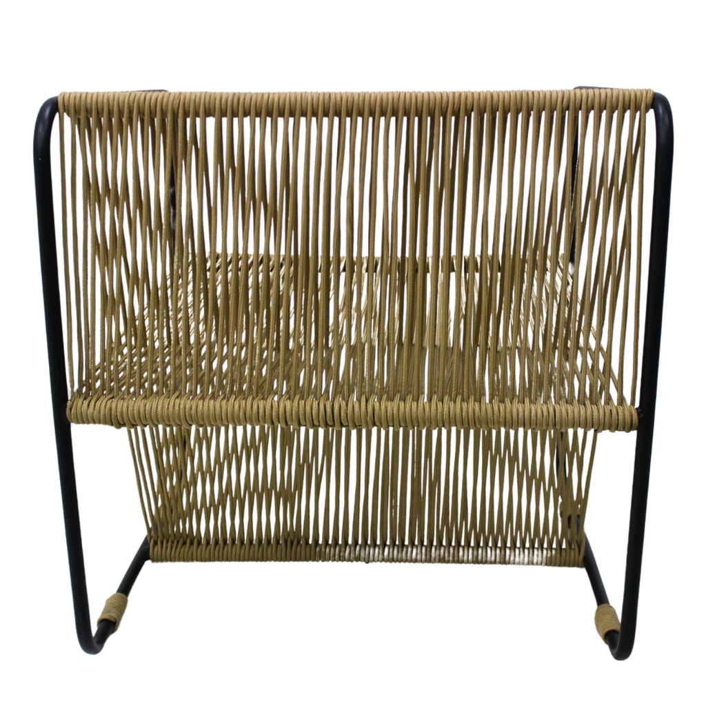 Acapulco sillón original metal negro y cuerda // Exterior techado_31566