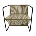 Acapulco sillón original metal negro y cuerda // Exterior techado_31569