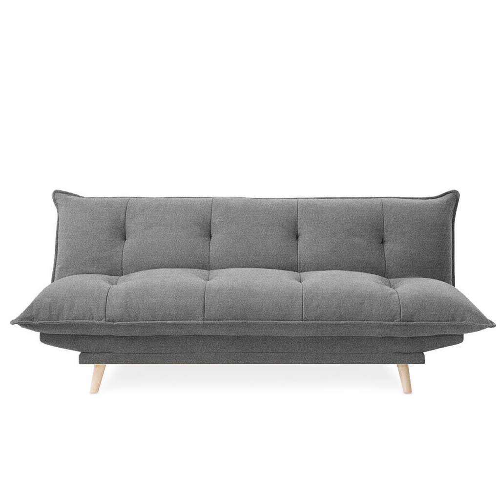 Curly sofacama gris // MP_29056