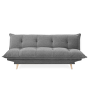 Curly sofacama gris // MP_29606