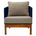 Oaxaca sillón azul marino y loneta antidecoloración // Exterior techado_31541