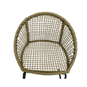 Mixtlan silla acero galvanizado negro cuerda textilene beige // Exterior 100%_31430