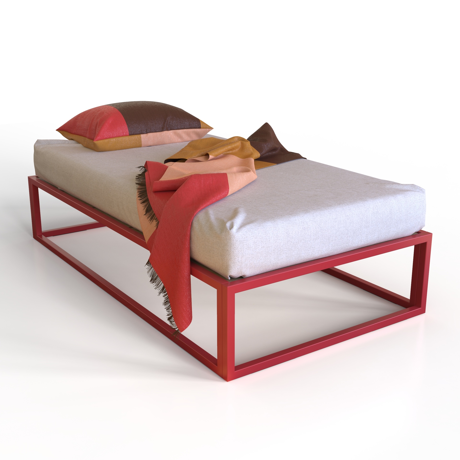 Morph 106 cama individual rojo // MS