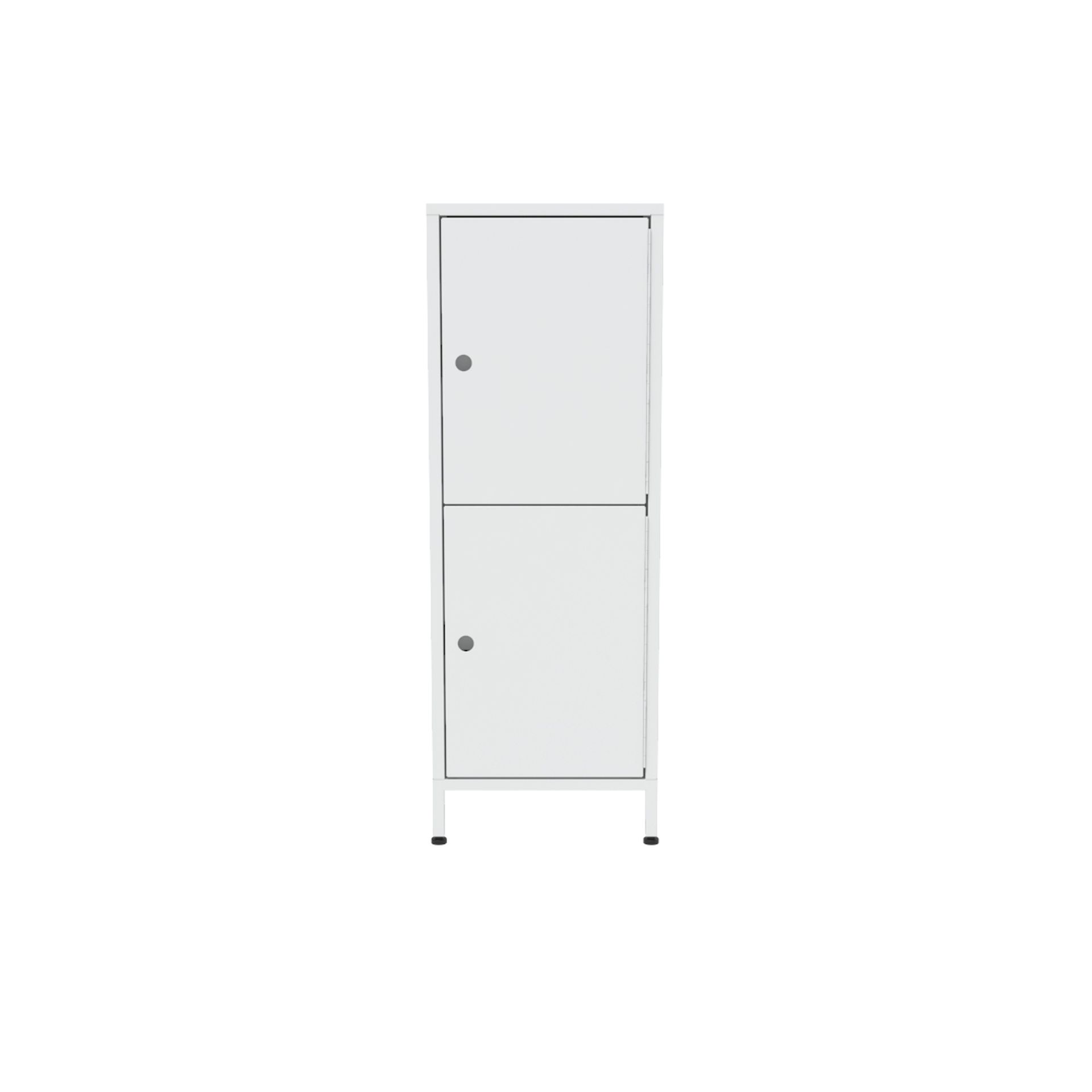 Pheus locker 2 puertas 102x36x37 blanco // MS_4