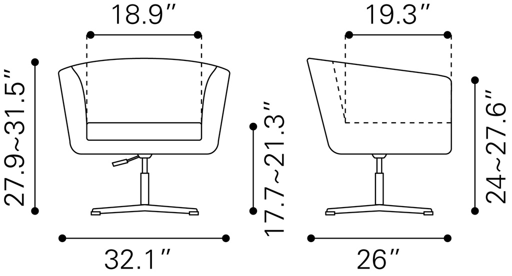 Resh sillón blanco // MS_7