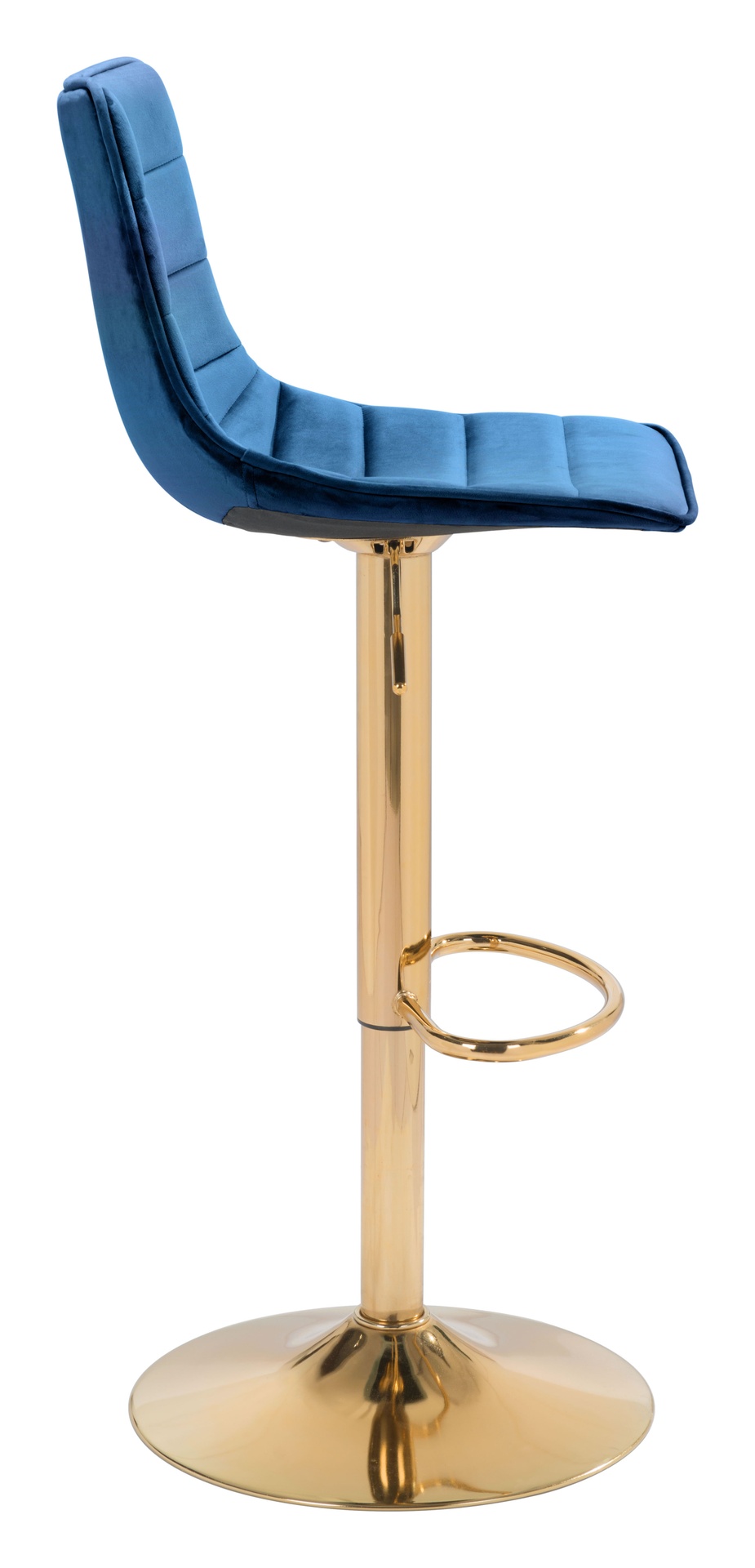 Amir silla bar azul oscuro y dorado // MS