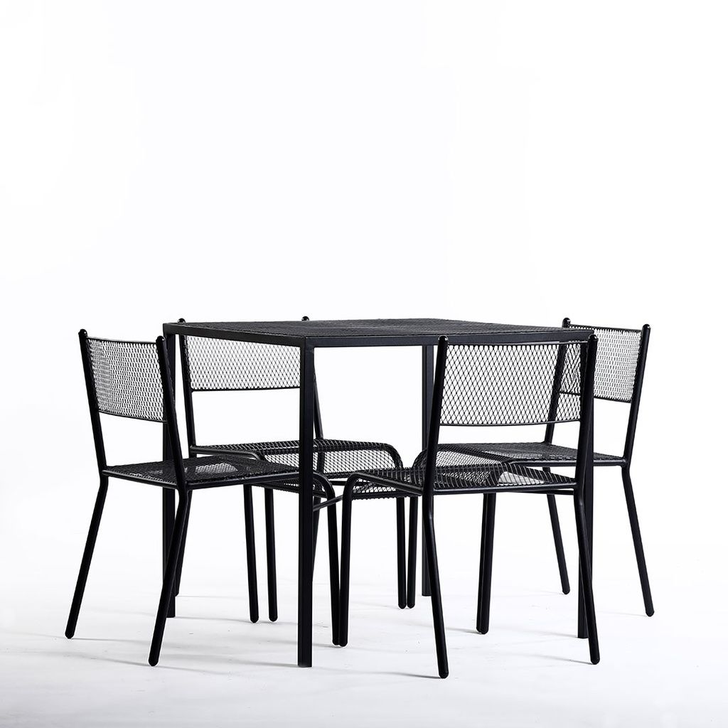 Maxa set de 4 sillas y 1 mesa // MP