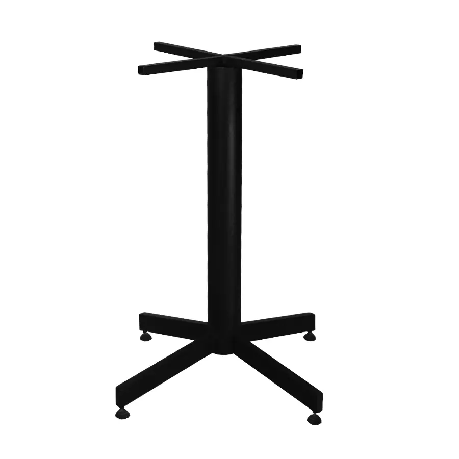 Tequila base de mesa baja color negra