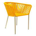 Jalisco silla metal beige cuerda mango // Exterior techado