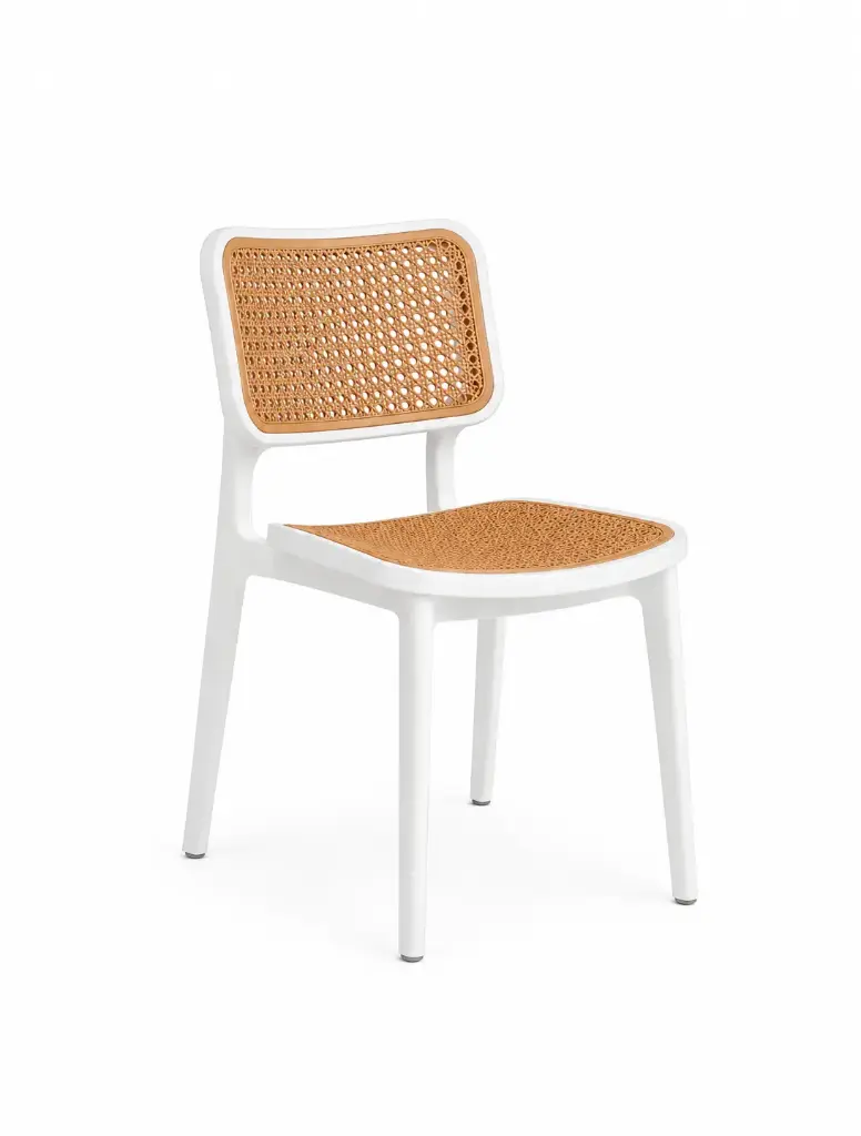 Saint mitchel silla de exterior blanca // Exterior 100%
