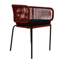 Avandaro silla acero galvanizado, textilene y loneta // Exterior 100 %