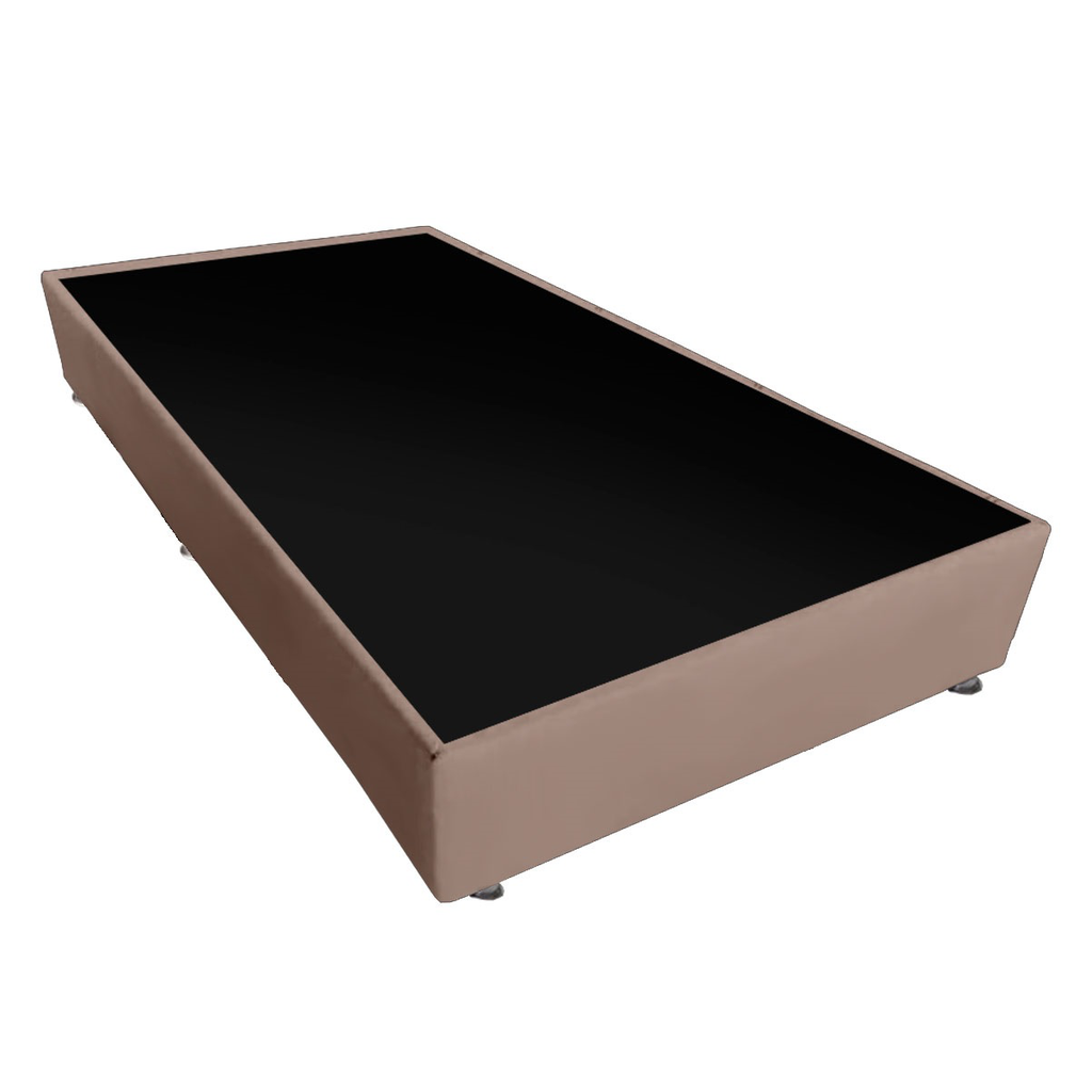 Bonanza base de cama individual tapiz beige // MP
