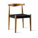 Erna silla negra de nylon // Exterior techado