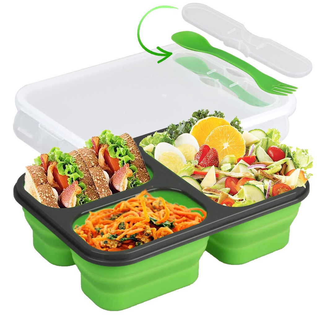 Meimia lunch box grande cod. 1010 verde // MP