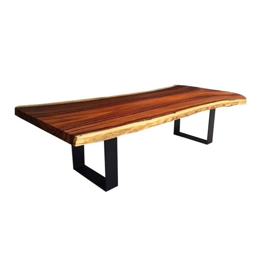 Tomatlán mesa de comedor madera parota 2.60 a 2.80 // Exterior techado