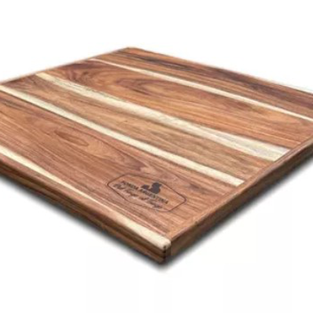 Cubierta madera parota 80x80