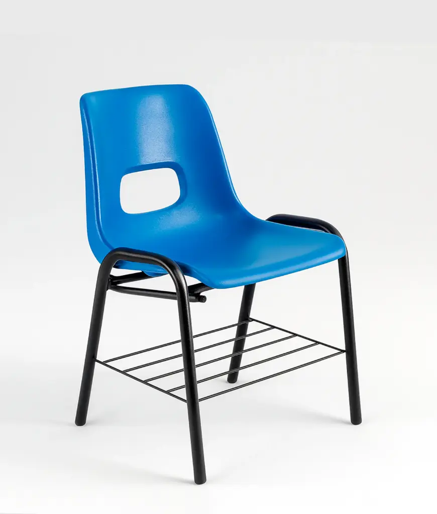 Silla Classroom 4 patas con rejilla
