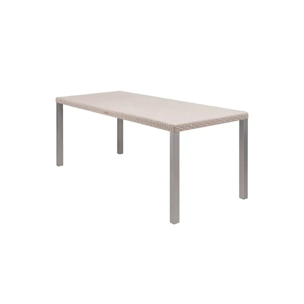 Batan mesa comedor exterior beige // MP