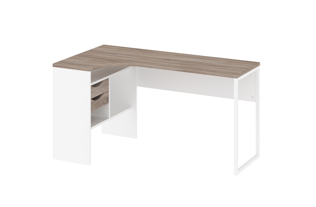 Denkar escritorio madera &amp; blanco // MS