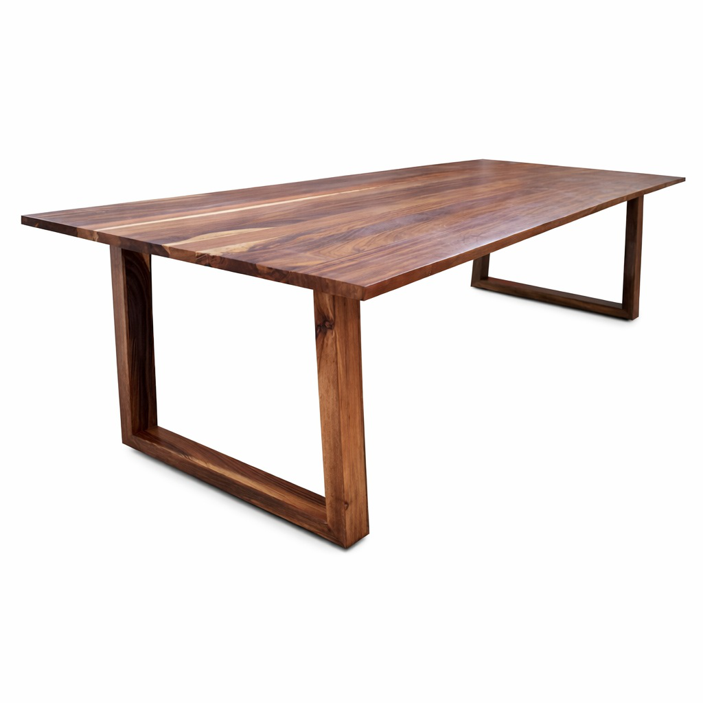 Majahuitas mesa de comedor base metal largo 220 cm // Exterior techado