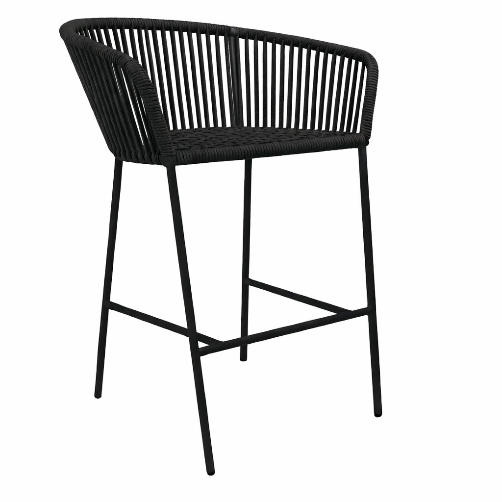 Ameca banco acero galvanizado y textilene // Exterior 100%