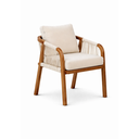Pichilingue silla madera, cuerda de palma y loneta // Exterior 100%