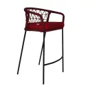 Tuxcueca banco acero galvanizado, textilene y loneta // Exterior 100% 
