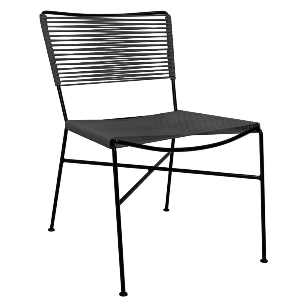 Caleta silla acero galvanizado y textilene // Exterior 100% 